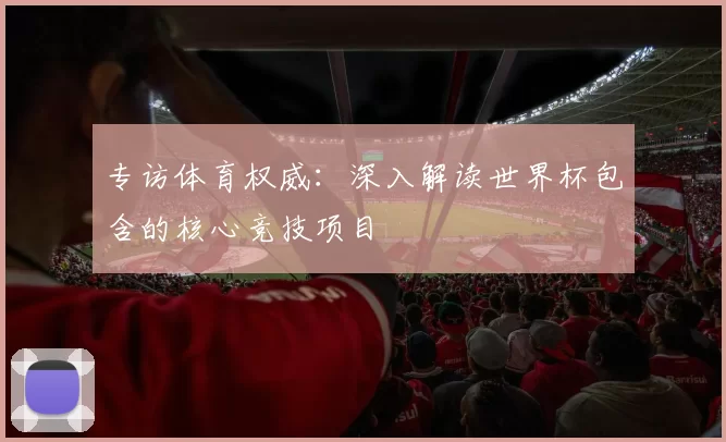 专访体育权威:深入解读世界杯包含的核心竞技项目