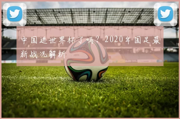 中国进世界杯了吗?2020年国足最新战况解析