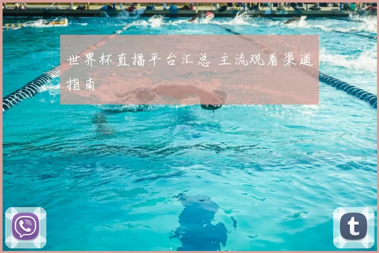 世界杯直播平台汇总 主流观看渠道指南