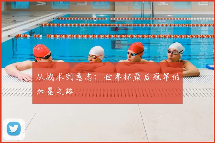 从战术到意志:世界杯最后冠军的加冕之路