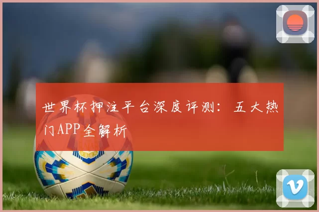 世界杯押注平台深度评测:五大热门APP全解析